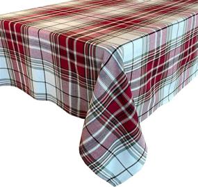 img 2 attached to 🎄 Christmas Holiday Rectangle Tablecloth by Newbridge