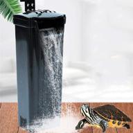 xeoguiya 3w 240l/h turtle fish tank filter with quiet flow bio filtration – low level waterfall filter for aquariums, fish tank turtle – 63 gph logo