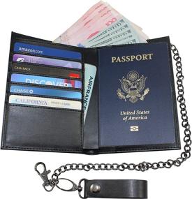 img 1 attached to 🔒 Secure Your Identity with the Carbon Blocking Anti Theft Passport Removable