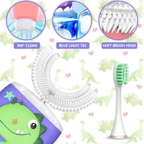 img 2 attached to Waterproof Ultrasonic Toothbrush: Autobrush - Enhancing Automatic Oral Care for Children