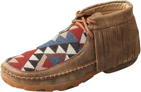 img 4 attached to 👞 Stylish Twisted Women's Driving Moccasins Color Men's Shoes: Effortlessly Chic Footwear