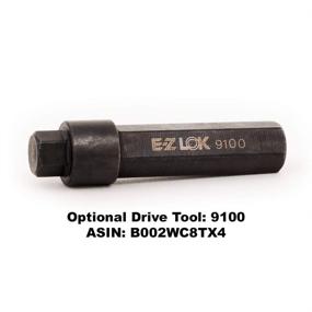 img 1 attached to 🔩 Zinc Threaded Insert: E-Z LOK 808125-13 - Hex-Flush, M8-1.25, 13mm Length (Pack of 25)