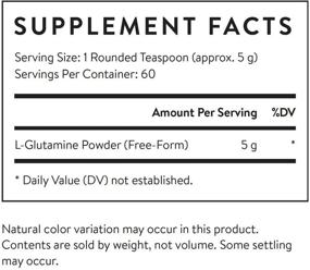 img 1 attached to 🌱 Essential Stacks Clean L-Glutamine Powder: Unflavored Gut Health Booster with Easy Mix & Odor-Free Formula
