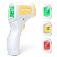 🌡️ cocobear non-contact infrared forehead fever thermometer for baby and adult - medical thermometer with fever alert function logo