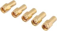 🔌 pack of 5 rf coaxial terminators with sma male connector, 50 ohm 2w sma terminator for precise coaxial match and termination load logo