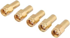 img 4 attached to 🔌 Pack of 5 RF Coaxial Terminators with SMA Male Connector, 50 Ohm 2W SMA Terminator for Precise Coaxial Match and Termination Load