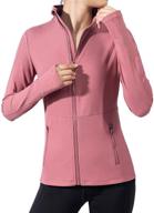 🏃 vutru women's full zip workout yoga jacket - perfect for running and track логотип