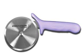 img 2 attached to Dexter-Russell 18023P Outdoors Purple Handle Pizza Cutter: 4-Inch Efficient Slicing Tool