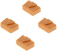 dewalt 179760 pack of 4 🔧 non-marking contact feet: superior grip and damage-free flooring logo