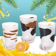 🌟 frosted tumbler personality breakfast porcelain: elevate your mornings in style logo