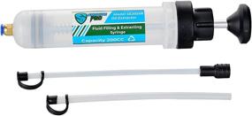 img 3 attached to 🔧 SMOTIVEPRO 200CC Engine Oil & Brake Fluid Extractor Pump: Efficient Vacuum Filling and Extraction Syringe