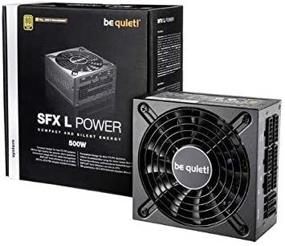 img 2 attached to 💡 Power Up Your Mini ITX PCs with be quiet! BN639 SFX L Power 600W 80 Plus Gold Power Supply: Ideal for Compact Gaming Systems