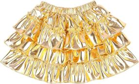 img 4 attached to Somlatrecy Toddler Skirts Metallic Clothes Girls' Clothing