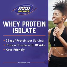 img 2 attached to NOW® Sports Protein Isolate Chocolate