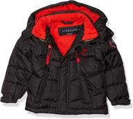 u s polo assn puffer 57 boys' clothing ~ jackets & coats logo