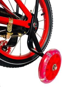 img 2 attached to Красный детский велосипед NextGen 16 дюймов