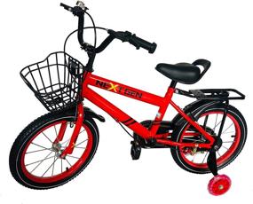 img 4 attached to Красный детский велосипед NextGen 16 дюймов
