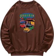 soly hux pullover sweatshirt chocolate outdoor recreation logo