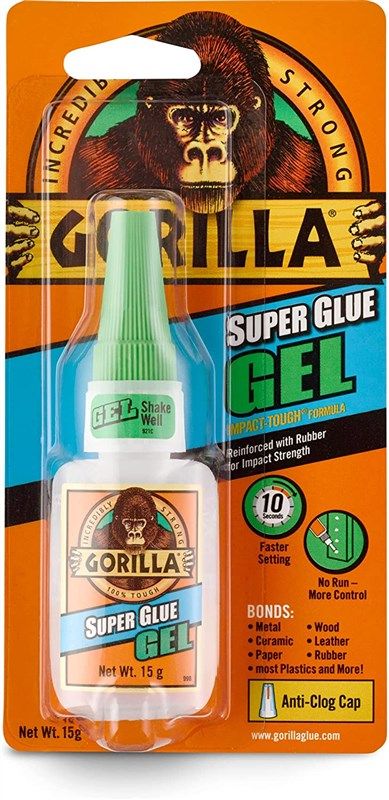 gorilla super glue gram clear tapes, adhesives & sealants 로고