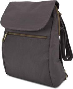 img 4 attached to Secure Your Belongings with Travelon Anti-Theft Signature Backpack in Black