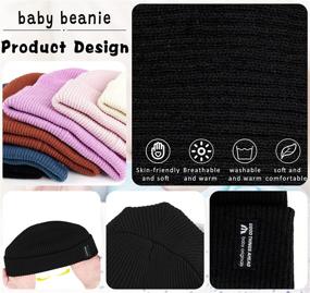 img 2 attached to 👶 Ultra-light TMTYH Infant Beanie Hat - Warm Winter Hat for Boys and Girls - Ideal Baby Beanie for SEO