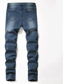 img 3 attached to 👖 Revamp Your Style with NEWSEE Skinny Distressed Stretch Fashion Boys' Jeans