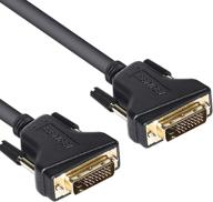 🔌 high-quality dvi-d to dvi-d dual link cable, 6 feet – benfei offers the best connectivity solution logo