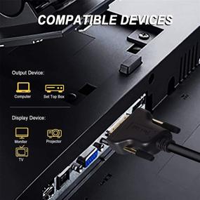 img 3 attached to 🔌 High-Quality DVI-D to DVI-D Dual Link Cable, 6 Feet – Benfei Offers the Best Connectivity Solution