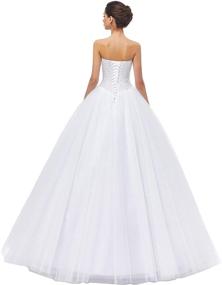 img 1 attached to Beautyprom Womens Bridal Wedding Dresses Women's Clothing in Dresses