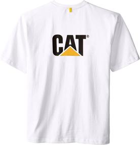 img 1 attached to Caterpillar Trademark T Shirt: Premium Regular Sizes Men's Clothing for Stylish Shirts