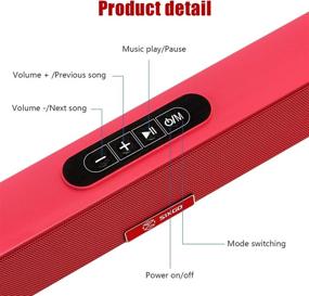 img 1 attached to SIXGO Wireless Rechargeable Bluetooth Smartphone Home Audio