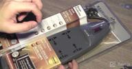 картинка 1 прикреплена к отзыву 💡 Belkin Power Strip Surge Protector - 12 Розеток с 8-футовым удлинителем плоской вилки для дома, офиса, путешествий, компьютера, ноутбука и подключения телефона (3,940 Джоулей) от Marv Merritt