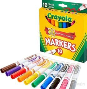 img 3 attached to 🎨 Crayola Marker and Watercolor Pad 8x10 Inches - 50 Pages White: Perfect for creative art projects