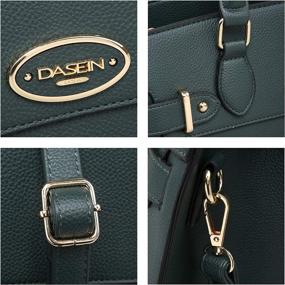 img 2 attached to Handbags Designer Shoulder Satchel 8149 Black Women's Handbags & Wallets for Totes