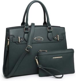 img 4 attached to Handbags Designer Shoulder Satchel 8149 Black Women's Handbags & Wallets for Totes