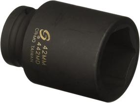 img 4 attached to Sunex 442MD 3/4-inch Drive 6 🔧 Point Deep Metric Impact Socket - 42mm
