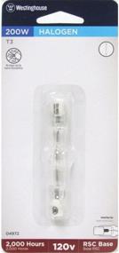 img 1 attached to Westinghouse Lighting 0497200 Halogen Double Ended: Brighten Your Space Efficiently