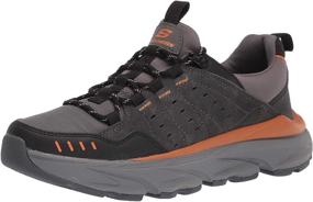 img 4 attached to Skechers Mens Delmont Sonaro Hiking Black
