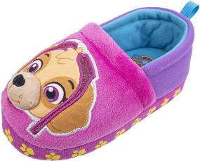 img 1 attached to 🐾 Paw Patrol Marshall Slipper Shoes for Toddler Boys - Ideal Footwear and Slippers