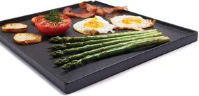 img 2 attached to 🍳 Broil King 11221 Cast Iron Griddle: Enhance Your Cooking Experience with Premium Quality