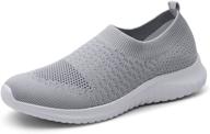 tiosebon men's walking lightweight breathable sneakers: comfortable athletic shoes logo