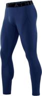 🏃 athlio men's thermal compression pants – 1 or 3 pack, athletic running tights & sports leggings, wintergear base layer bottoms logo