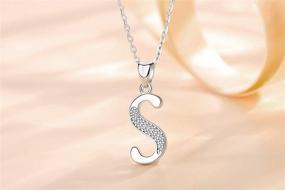 img 2 attached to 🎁 Exquisite Sterling Necklaces AEONSLOVE: Personalized Valentines Girls' Jewelry for Memorable Gifts