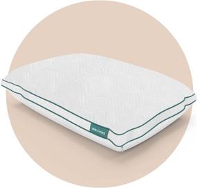 img 4 attached to 🛏️ Waterproof King Size Pillow Protector - Hotel Quality Pillowcase Covers with Premium Cooling Fabric and Hidden Zipper