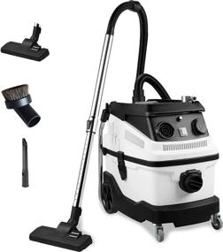 img 4 attached to 🔌 PTS Wet Dry Blow Vacuum: 3-in-1 Shop Vacuum Cleaner with 18KPA Powerful Suction & 8 Gallon Large Capacity – Ideal for Garage, Home, Workshop, Hard Floors, Pet Hair & More!