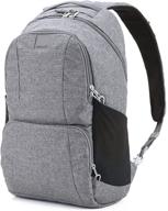 pacsafe metrosafe ls450 laptop backpack backpacks logo