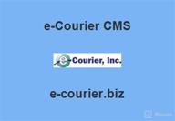 img 1 attached to e-Courier CMS review by Chu Divett