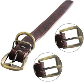img 1 attached to QRDA Adjustable Leather Collar Hardware