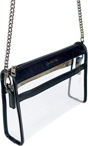 img 1 attached to 👜 Stylishly Practical: KAVIAR Crossbody Stadium Approved Handbags, Wallets & Crossbody Bags for Women