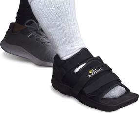 img 1 attached to 👞 Brace Direct Post Op Recovery Shoe: Adjustable Medical Walking Support for Post Surgery, Foot Injuries & Toe Conditions - Left or Right Foot